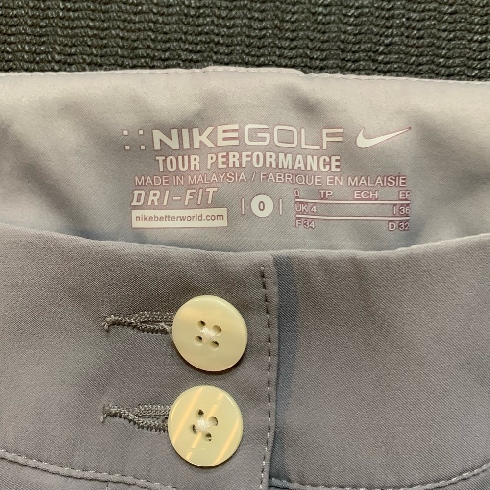 Nike Women's Gray Golf Skort - size 0 - Picture 3 of 5